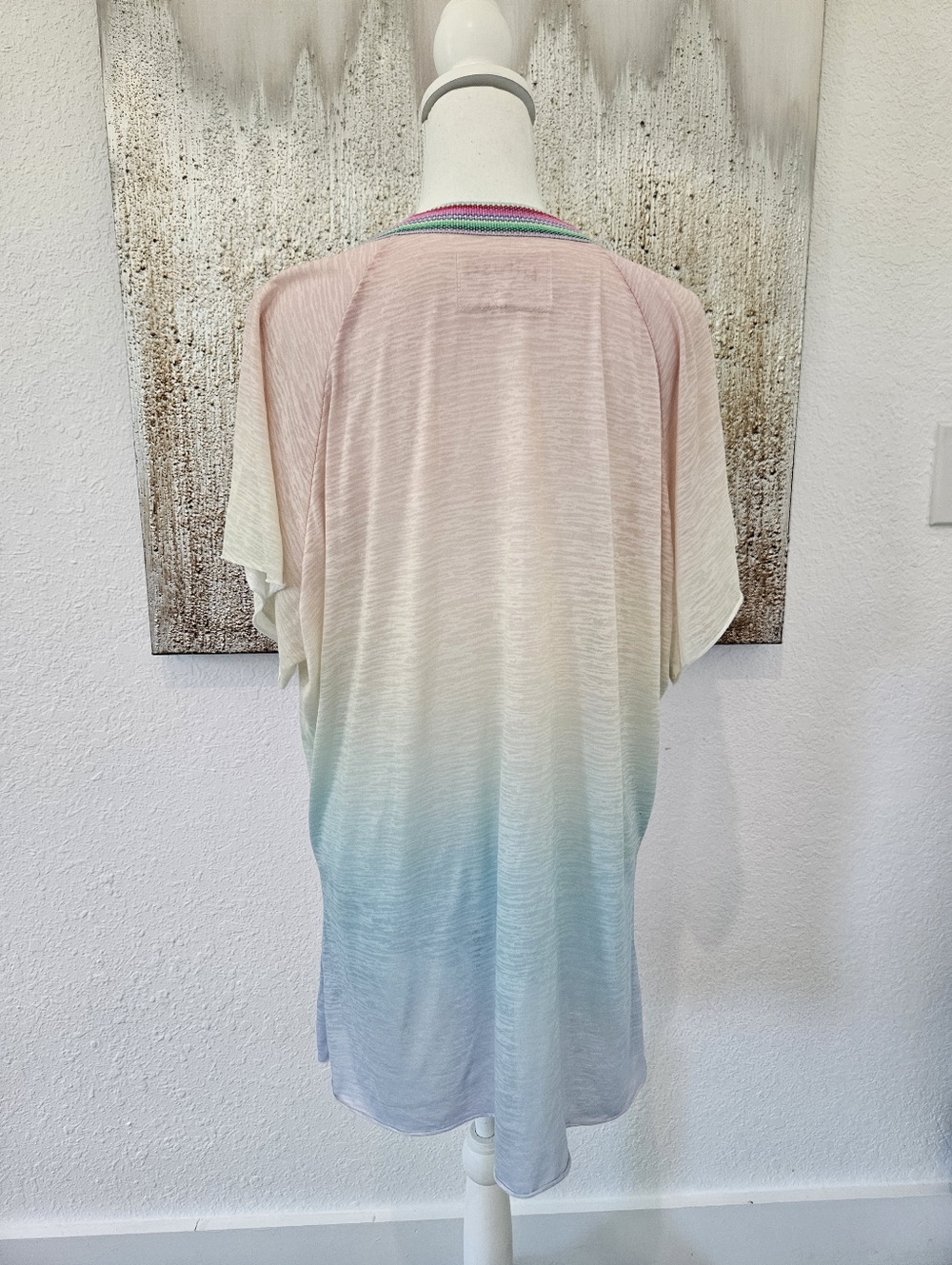 Pitusa Pima Mini Abaya Multicolored Mini Tunic - OS Like New - Picture 3 of 4